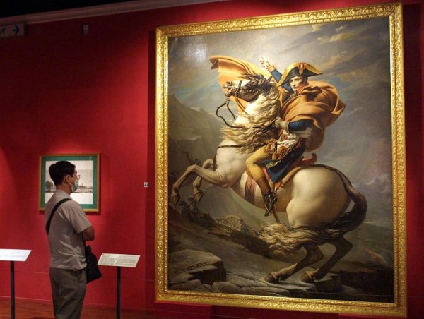 Бонапарт на перевале сен-Бернар