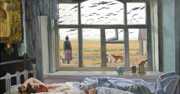 Картина в.Папко: «даже не снилось. 22 Июня 1941»