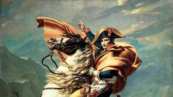 Портрет Наполеона Бонапарта Жак Луи Давид