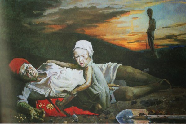 Даже не снилось картина художника