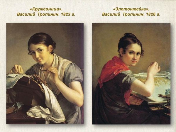 Тропинин Кружевница