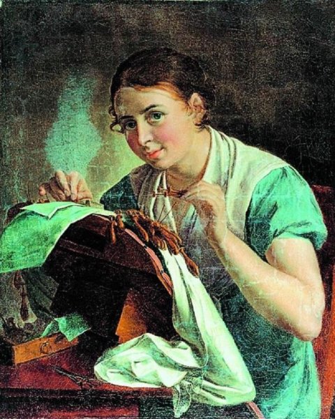 Тропинин Кружевница