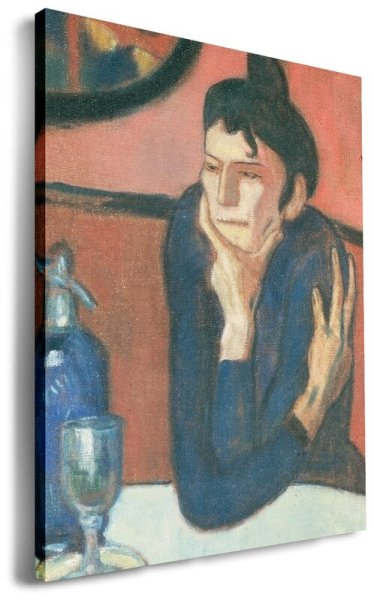 Картина любительница абсента Пабло Пикассо