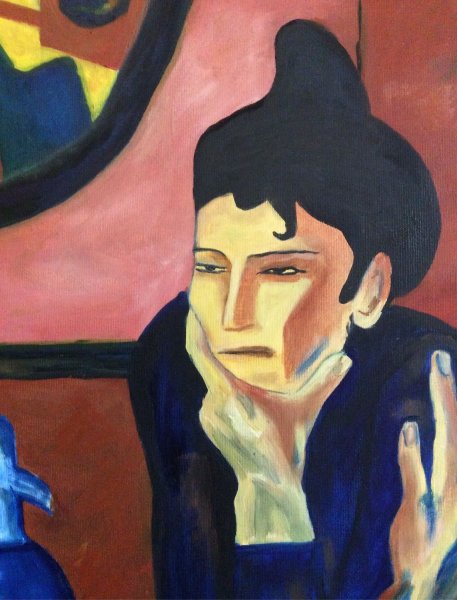 Пабло Пикассо любительница абсента 1901