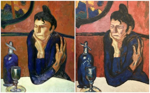 Любительница абсента Пикассо