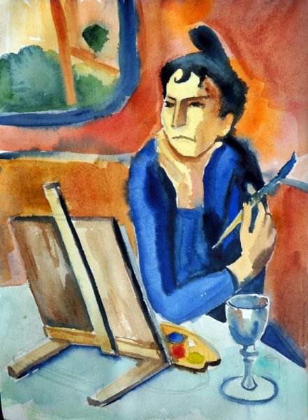 Любительница абсента Пикассо
