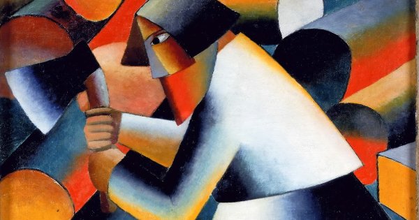 Казимир Малевич Точильщик 1912