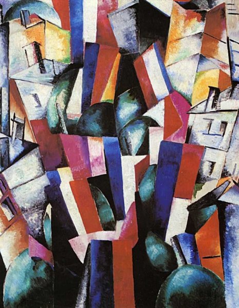 Александра Экстер город 1913