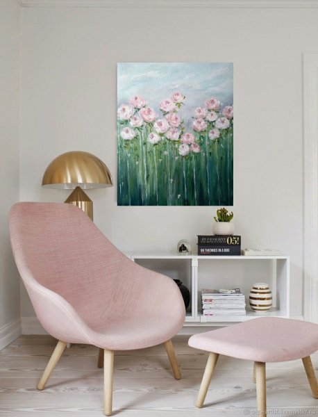 Интерьерная живопись акрилом