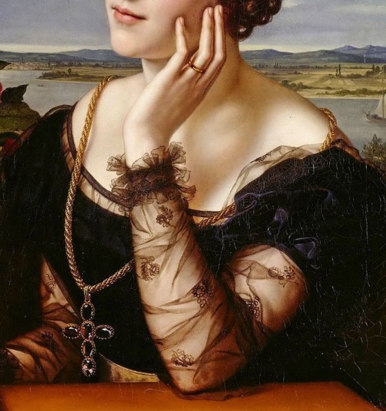 Корреджо портрет дамы