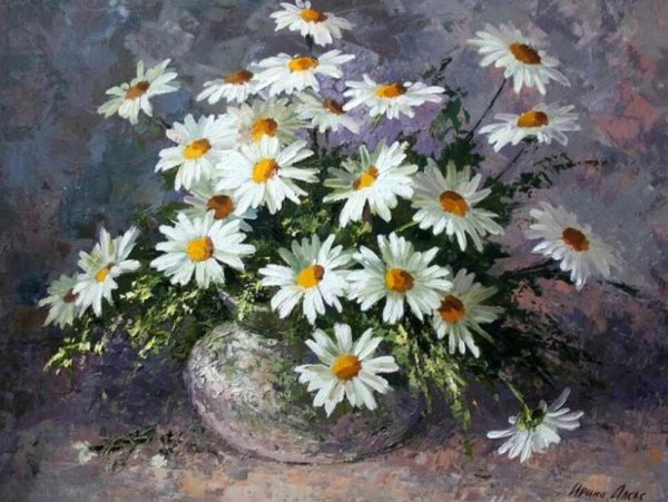 Художник Ирина Алекс полевые цветы