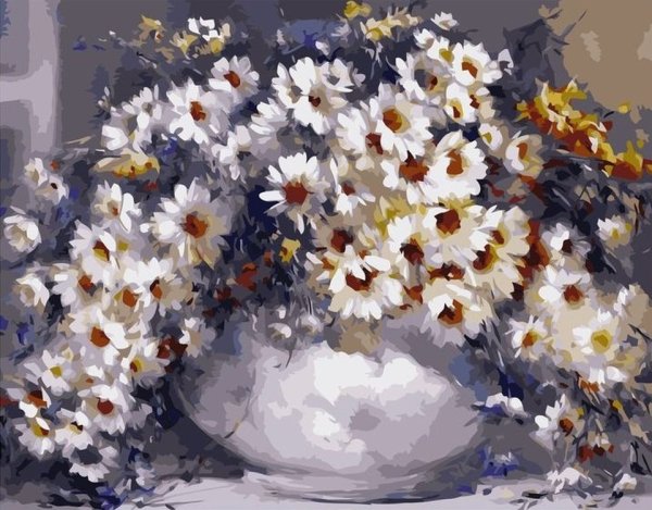 Художник Бабич Владимир ромашки