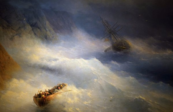 Айвазовский картины голод 1891