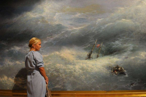 Айвазовский Иван Константинович. Морской пейзаж. Палермо