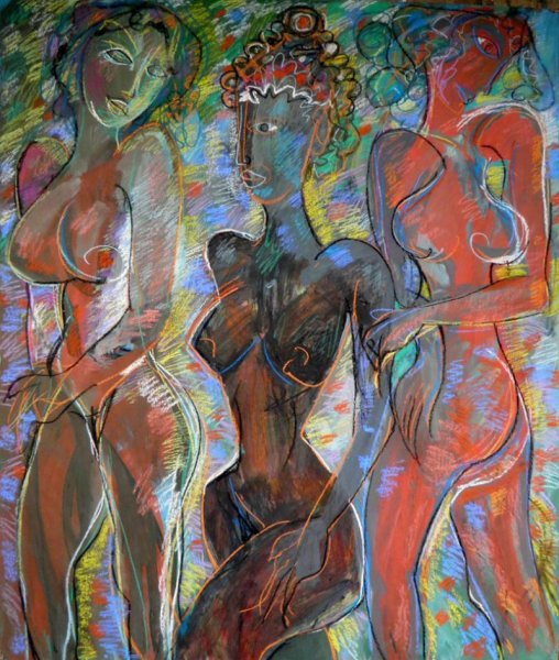 Жан Батист Реньо три грации