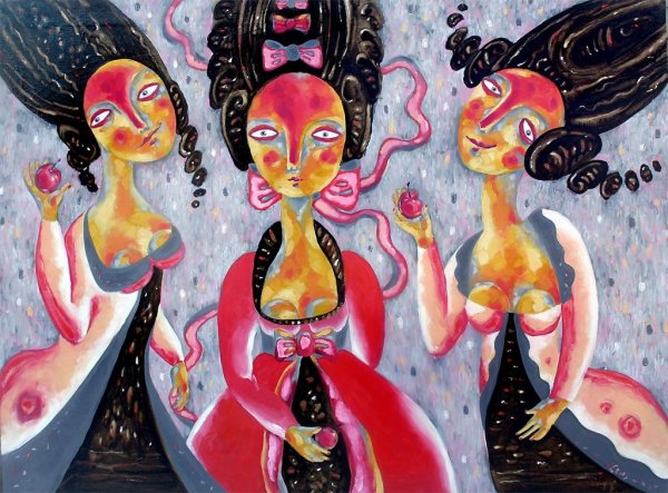 Три грации Рафаэль скульптура