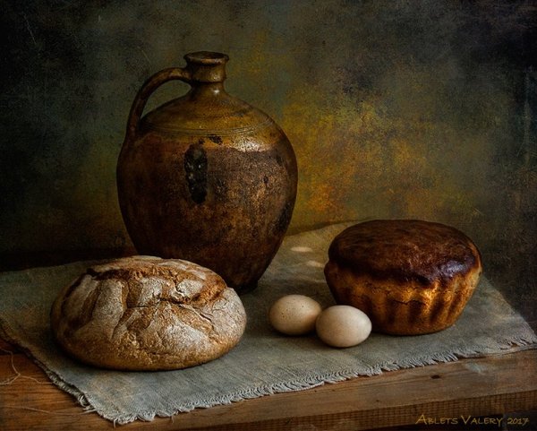 Хлеб в живописи