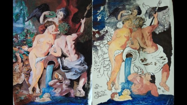 Питер Рубенс Союз земли и воды