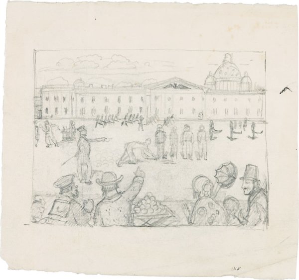 Добужинский Мстислав. Провинция. Воронеж. 1912.