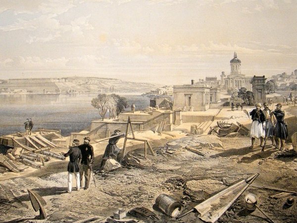 Уездный город 1840