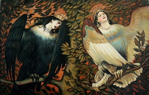 Птица Сирин и алконост