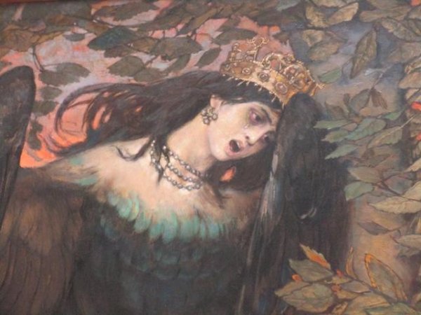 Птица Гамаюн Васнецов