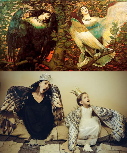 Сирин и алконост Васнецов