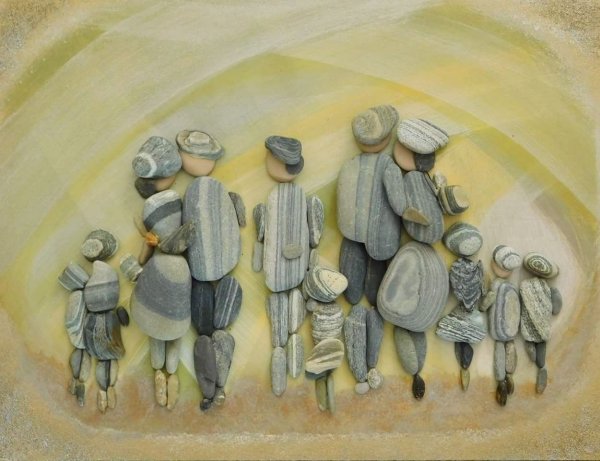 Поделки из камешков