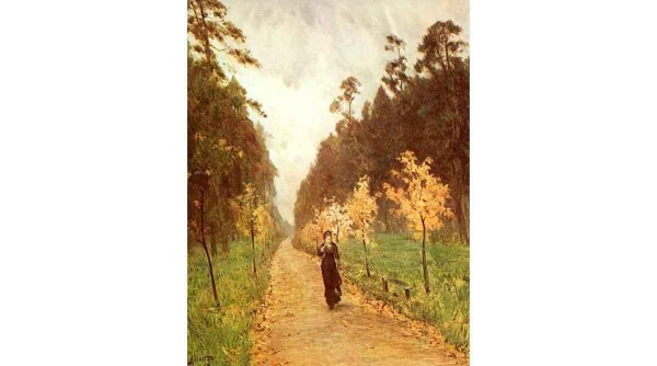 Левитан осенний день Сокольники