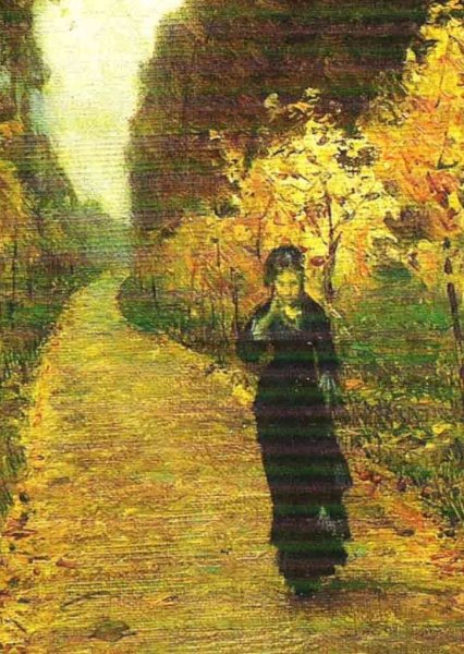 Левитан осенний день Сокольники оригинал