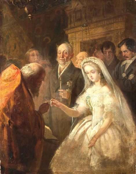 Неравный брак Василия пукирева