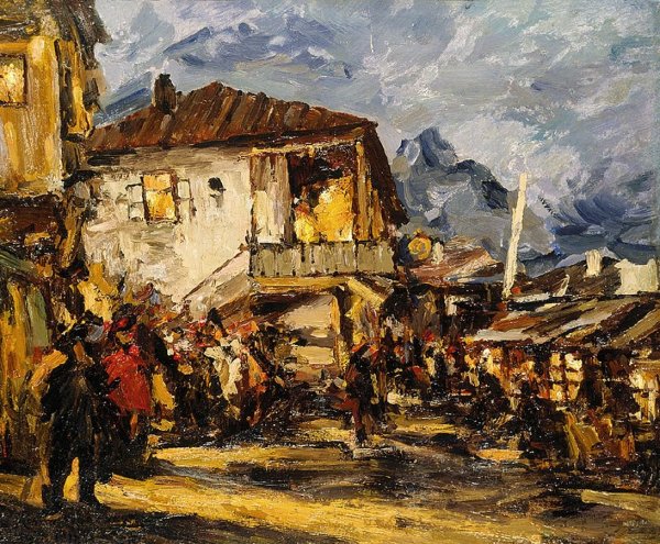 Константин Алексеевич Коровин розы