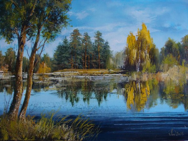 Художник Александр Леднев