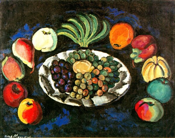 Ильи Машкова "натюрморт с фруктами"