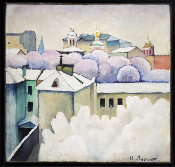 Илья Иванович Машков городской пейзаж