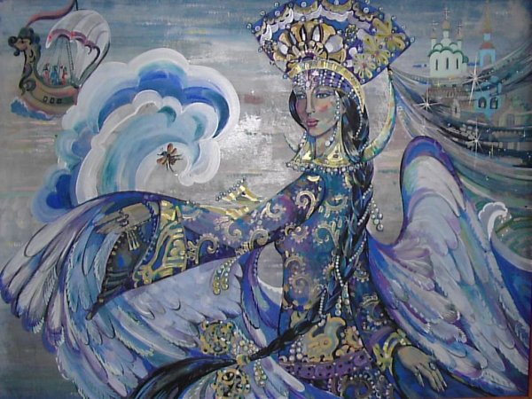 Михаил Врубель — «Царевна-лебедь» (1900)