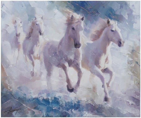 Владимир Семенский художник лошадь