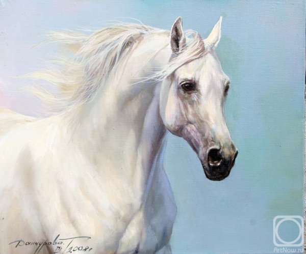 Художник Данчурова лошади