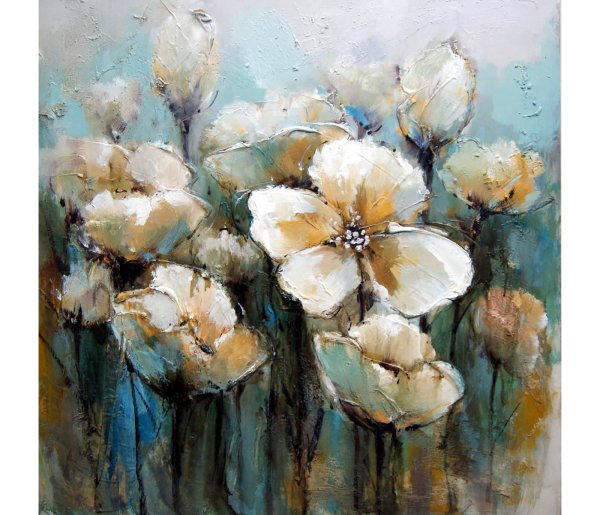 Белый конь живопись