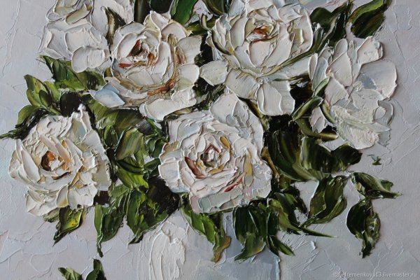 Картина белая роза