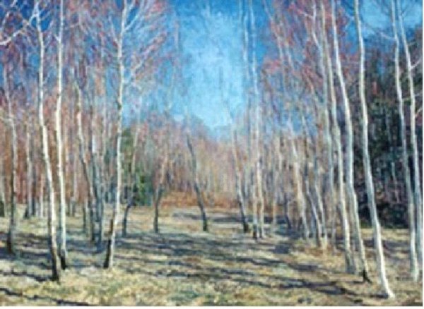 Василий Бакшеев. Голубая Весна, 1930