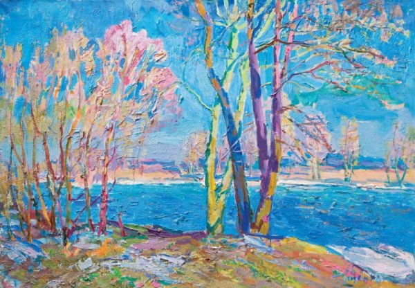 Михаил Фёдорович Ларионов акации весной»