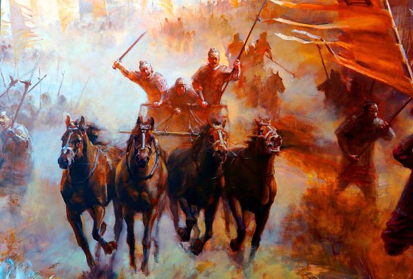 Батальная живопись Китая