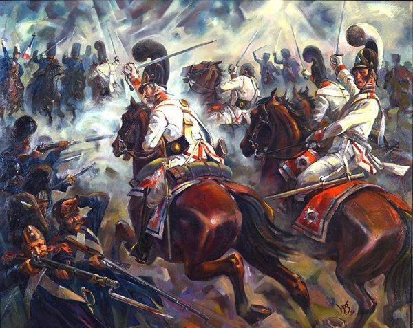 Батальная живопись Теленик а.ф.