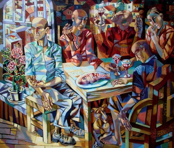 Павел Филонов головы