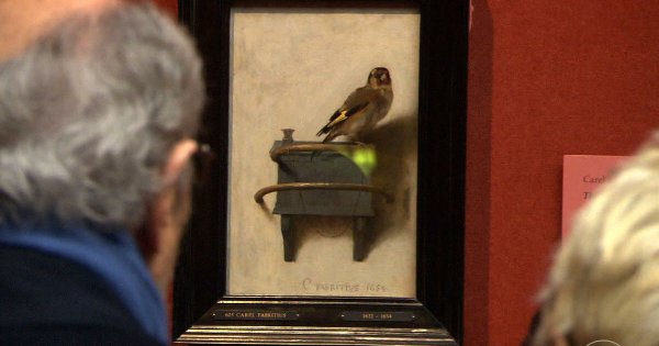 Фабрициус щегол картина