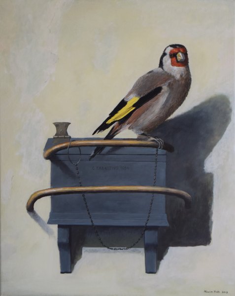 Картина щегол Карела