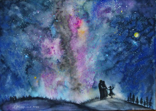 Картина Звёздное небо