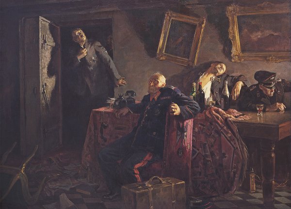 Кукрыниксы Гитлер в бункере