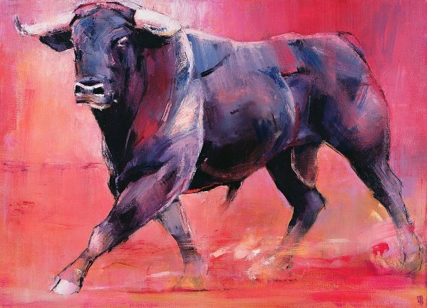 Бык картина